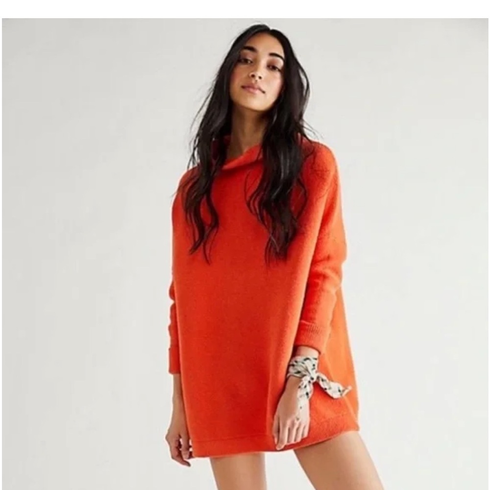Cozy Orange Women's Sweater